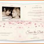 Wunderschönen Hochzeit Save the Date Karten Vorlage