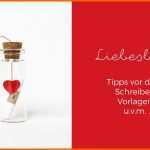 Wunderschönen Liebesbrief