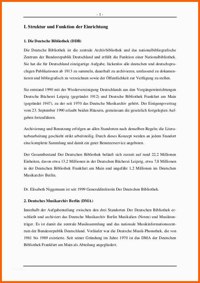 Wunderschönen Praktikumsbericht