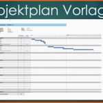 Wunderschönen Projektplan Vorlage Excel format