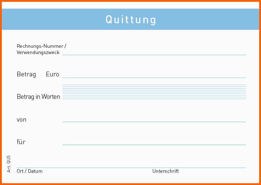 Wunderschönen Quittung Praxisdrucksachen Taschen