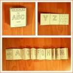 Wunderschönen sonniges Klassenzimmer Abc Leporello