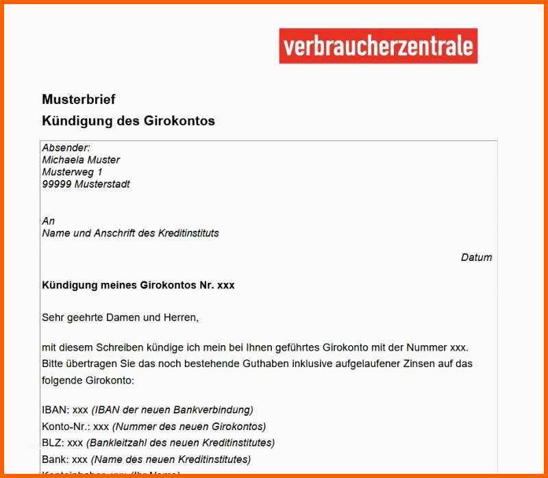 Wunderschönen Sparkasse Konto Kündigen Vorlage Inderregelherausragend