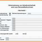 Wunderschönen Unterweisung Fremdfirmen Vorlage Word – Wordde