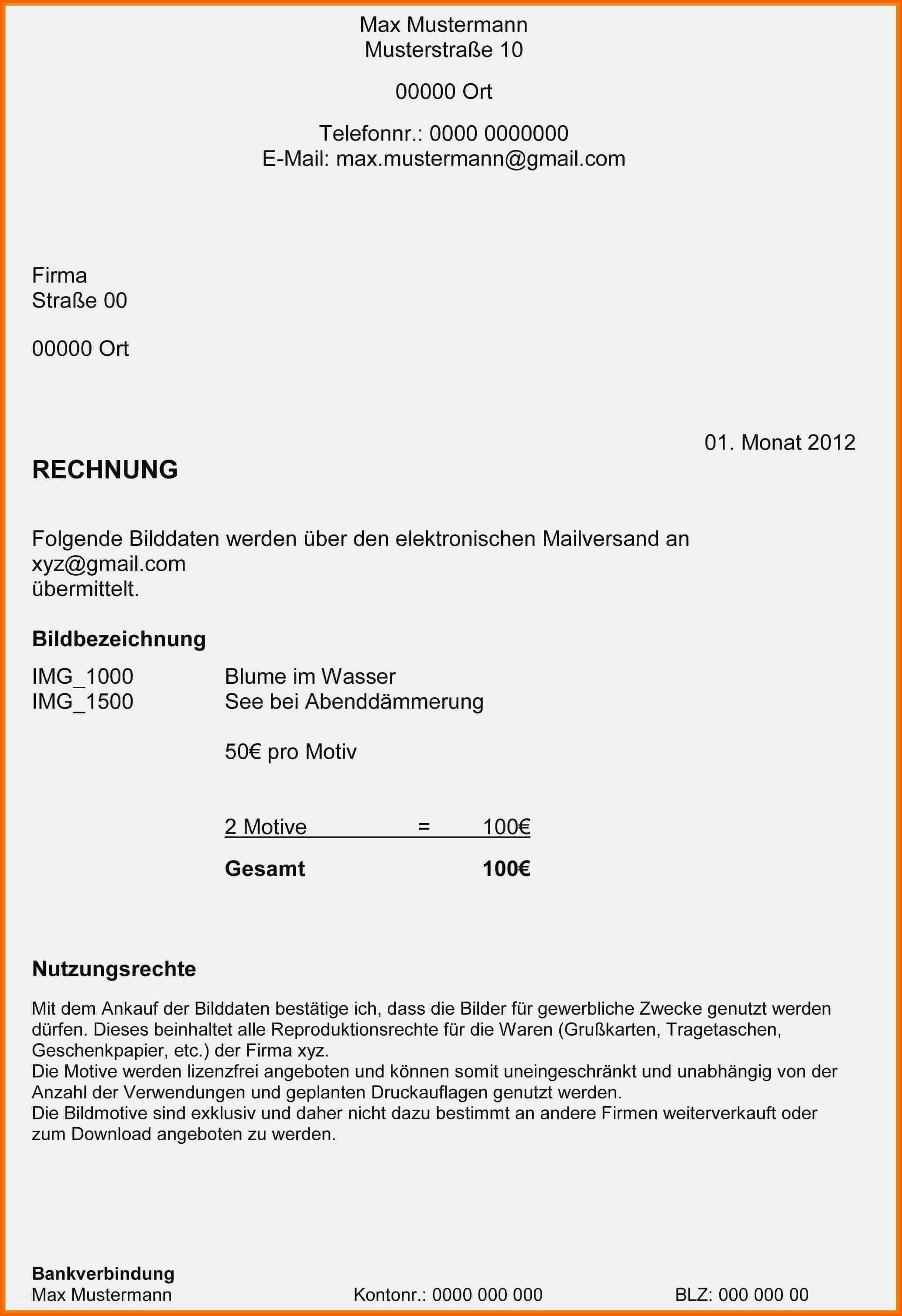 Wunderschönen Vorlage änderung Bankverbindung Erstaunlich 13 Rechnungen