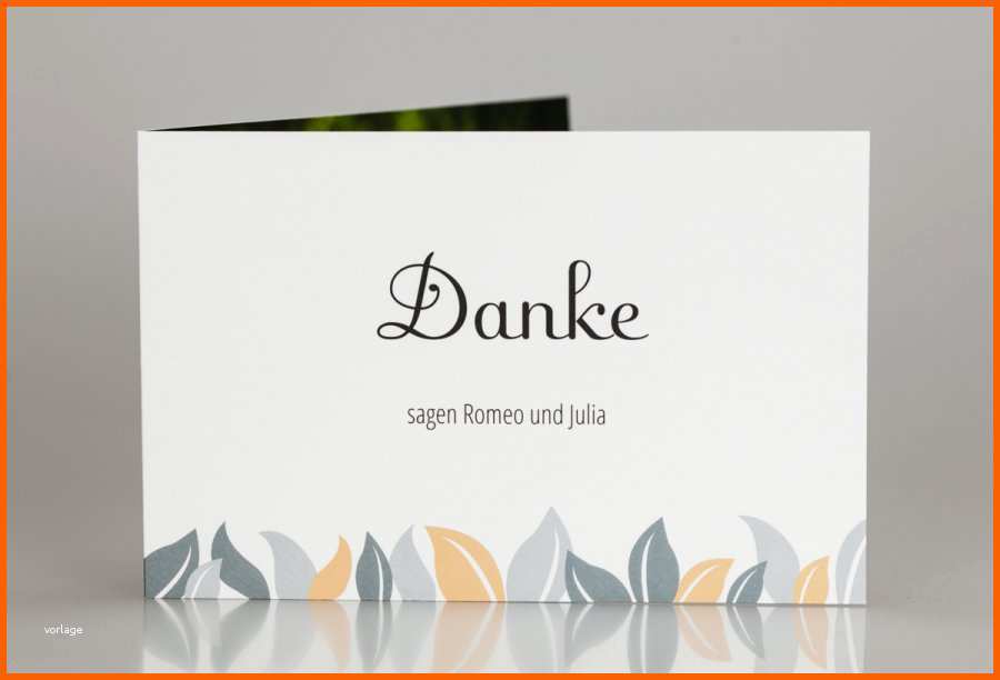 Wunderschönen Vorlage Hochzeit Danksagung